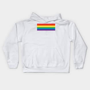 LGBT | Long Rainbow Gay Pride Flag Kids Hoodie